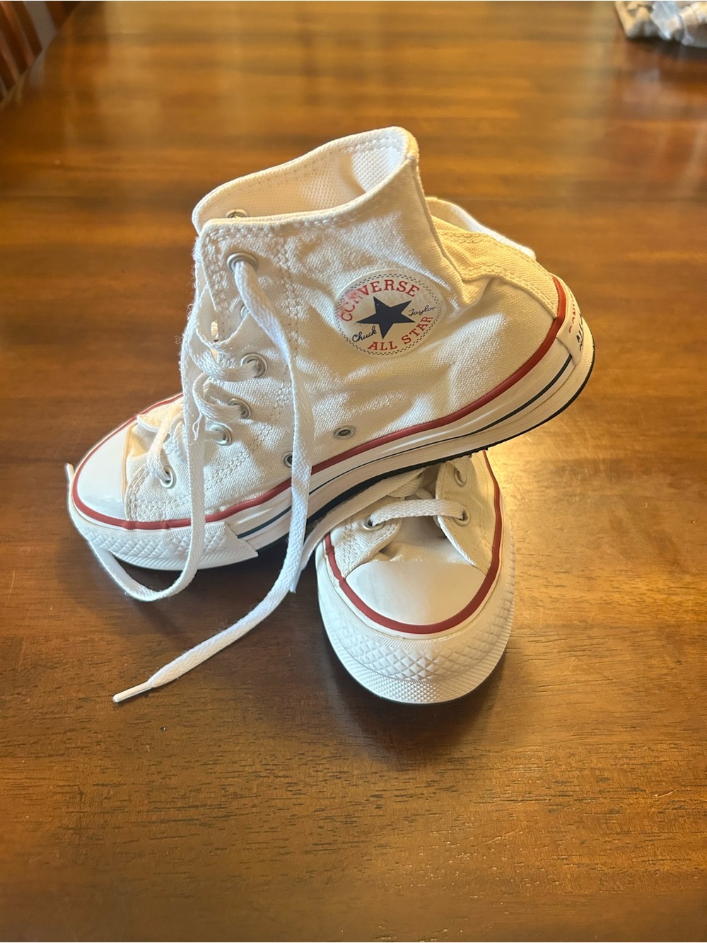 Converse Kids' White Chuck Taylor All Star High Top Sneakers